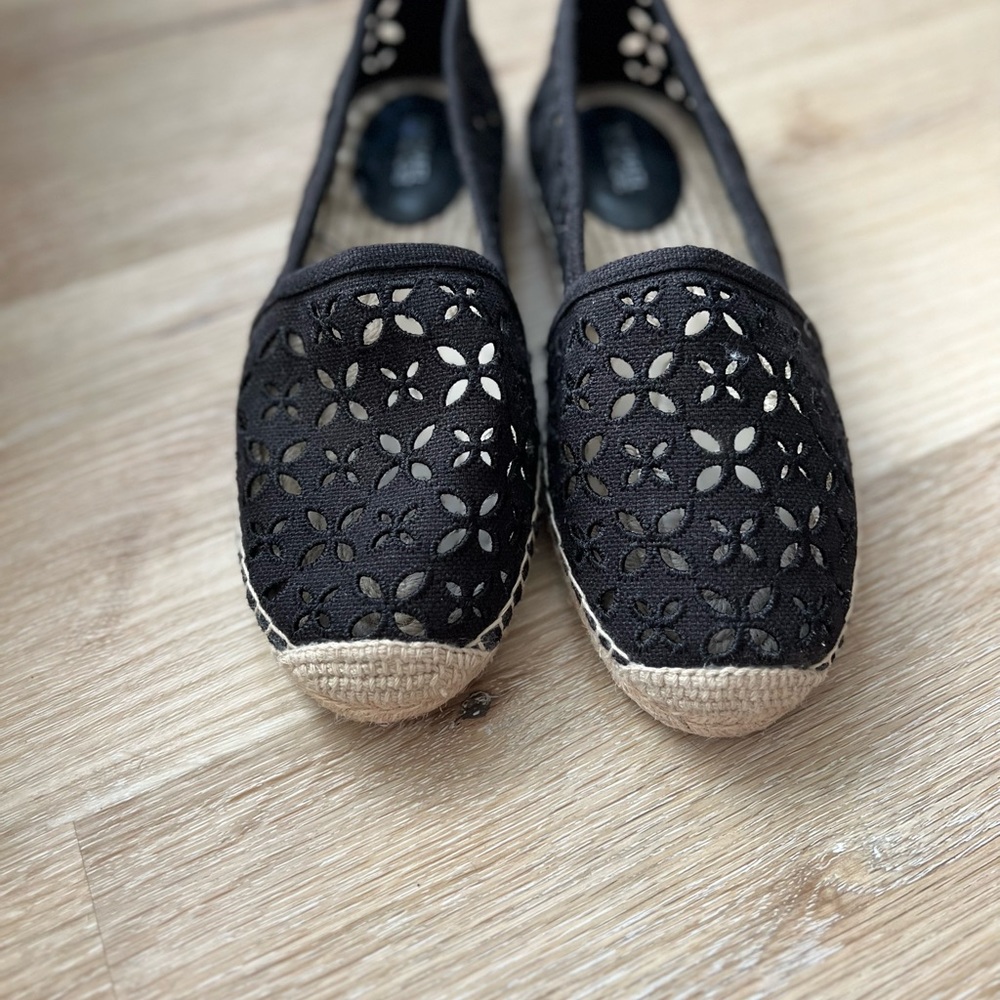 Michael Kors black espadrilles
